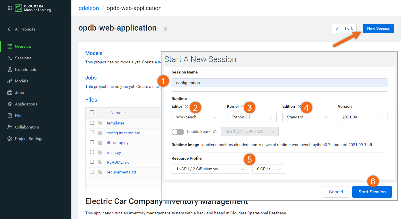 cml-start-new-session